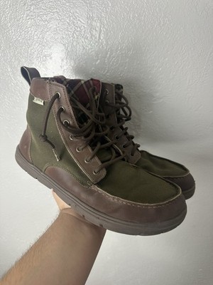 Lems Boulder Boot Boots Timber Olive & Brown Plaid Lined Men s Size EU 46 US 12