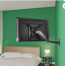 tv wall mount Full Motion Spring Assisted for 24" to 65" TVs, ETL Listed,