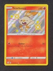 Scorbunny SV015/SV122 Shining Fates Shiny Vault Holo Rare