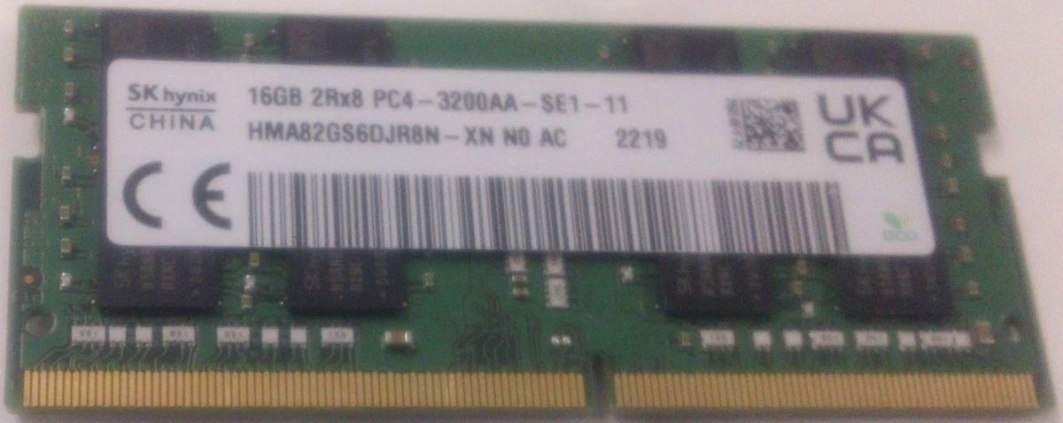 Hynix DDR4 SDRAM 32 GB Total Capacity Memory (RAM) for sale | eBay