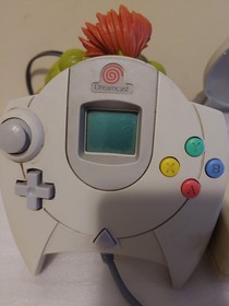 Sega Dreamcast System. 1999. w/ original controller, memory card, power cord,...