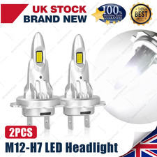 FOR Mercedes C-Class W204 Canbus 2x Bulbs H7 LED Headlights Low Beam 6500K White