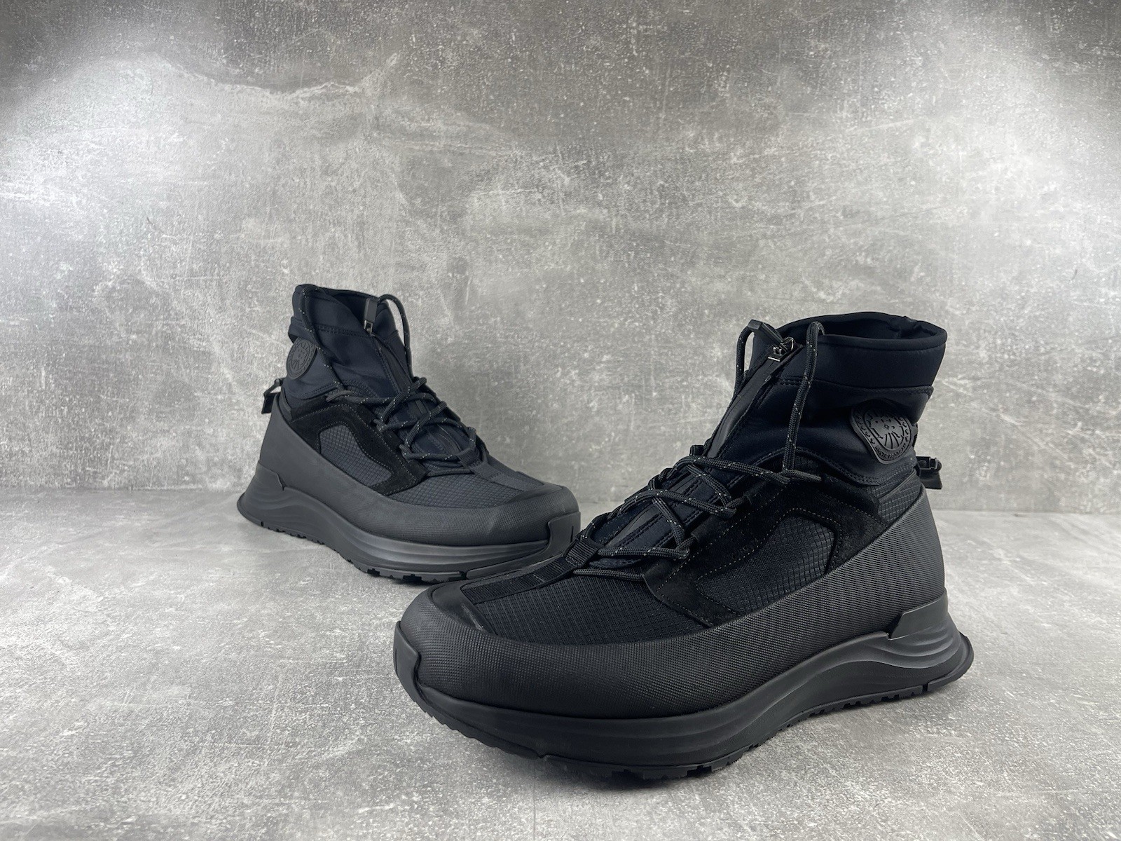 Canada Goose Glacier Trail High Zip Lace Black Boots Size EU 43 Made in Portugal thumbnail 4