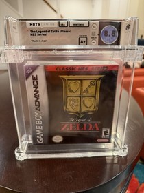 Legend of Zelda - Classic NES Series GBA WATA Graded, A+ Seal, Box 8.5