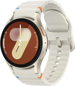 Samsung Galaxy Watch7 40 mm Aluminiumgehäuse beige am Sportarmband S/M beige [Wi