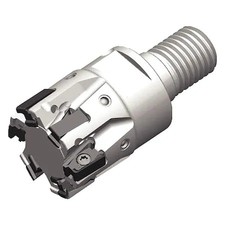 WIDIA 6425555 Indexable Profiling End Mill, VSM490-10 Series, High Speed Steel,