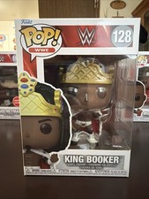 Funko Pop! Vinilo: Figura coleccionable King Booker #128 WWE