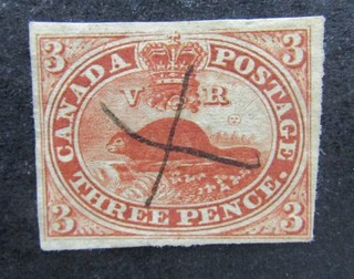 nystamps Canada Stamp # 4a Used $250 L10x470