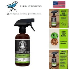 Grandpa Gus's Rodent Repellent Spray, Peppermint & Cinnamon Oil, Prevents Mouse/