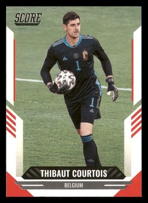 2021-22 Panini Score Soccer Thibaut Courtois Belgium #20
