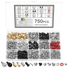 PC Schrauben Set 750 Stück für Mainboard Lüfter Festplatten Computerteile