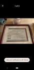 Ted Williams Autographed Baseball Grand Slam Marketing Authenticated