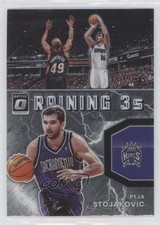 2021-22 Panini Donruss Optic Raining 3s Peja Stojakovic #17 4k8