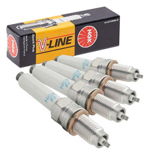 4x NGK Zündkerzen Platin für VW Golf VII Schrägheck (5G1, BQ1, BE1, BE2)