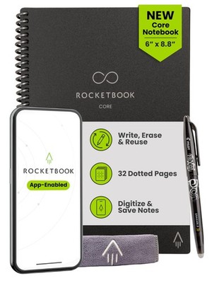 Core Reusable Smart Notebook, Dot Grid Pages For School, Work and Creative Pr...
