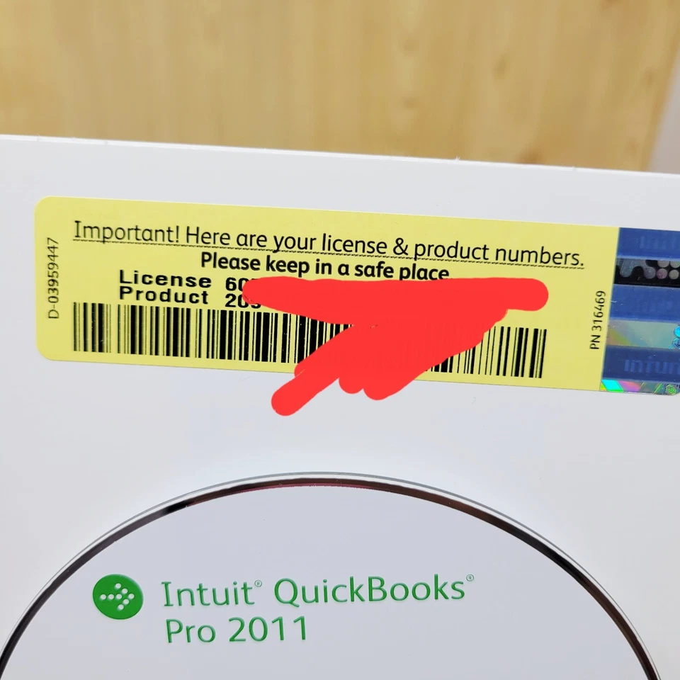 INTUIT QUICKBOOSK PRO 2011 - Windows - Includes License & Product Key - Image 3 of 4