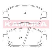 Kamoka BremsbeläGe Vorne FüR Toyota Yaris Corolla Aston Martin Cygnet