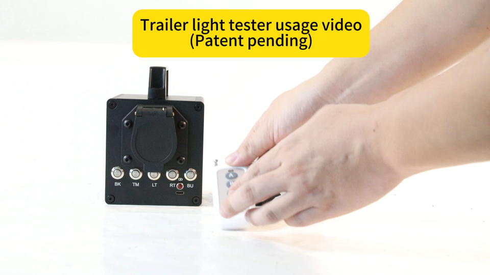 Portable Trailer Light Tester Box with 12V 10Ah Battery,Wireless Remote Control | eBay
