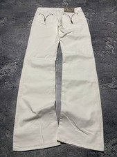 Pantaloni jeans vintage Dolce&Gabbana If Six Was Nine Y2K svasati effetto invecchiato taglia 28 42