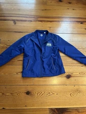 Boston Strong Police Athletic League Windbreaker jacket Men M, Cutter Buck Blue