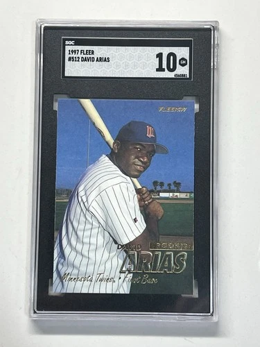 1997 Fleer - David Ortiz #512 Rookie Card Gem Mint 10 Red Sox Hall of Famer
