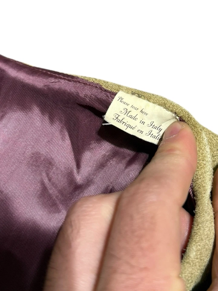 Levis Vintage Clothing LVC Italy Brown Suede Vest Reproduction L - Image 3 of 4