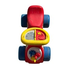 Fisher-Price Red and Yellow Ride-On Toy Car 4 Wheels Ages 1-4 Years