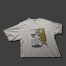 Medium Malibu Surf Skate T-Shirt 2007 US Championship Graphic White