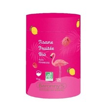 Infusettes tisane fruitée BIO Yuzu et Framboise - Barrony''s
