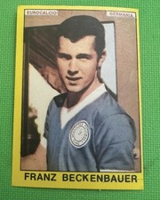 FRANZ BECKENBAUER Panini Footballers 1966/67 Rookie Card RC #318 UNSTICKED NEW. rookie card picture
