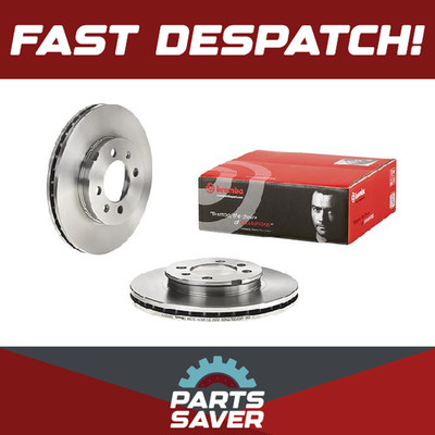 2x Brake Discs Pair Vented fits ROVER 114 GTi, XP 1.4 Front 90 to 98 240mm Set