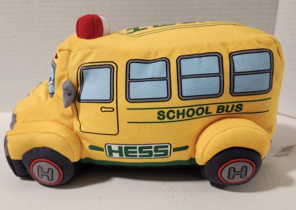 Luces y sonidos de autobús escolar de felpa Hess Truck MY 2024 NUEVO EN CAJA embalaje original Foto 4 de 4