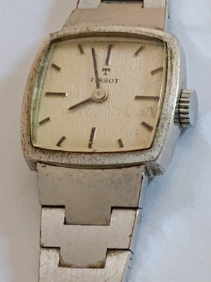 Tissot Damenuhr quadratisches Zifferblatt Handaufzug 2180