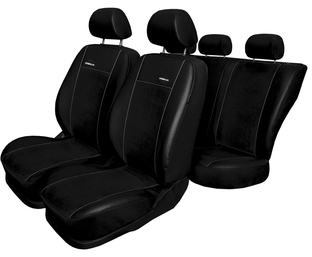 Coprisedili Auto Mossa Per Fiat Tipo (dal 2015) – Set Universale PRF-S, Con Cuciture Airbag E Zip Per Sedile Posteriore