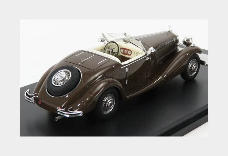 NEO SCALE MODELS NEO45013 MERCEDES BENZ - TYPE 290 (W18) ROADSTER 1936 - BROWN - - Immagine 3 di 4