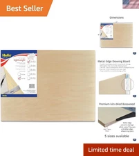 Drawing Board Sketching Table Art Drafting Surface 16x21 Inch Metal Edge