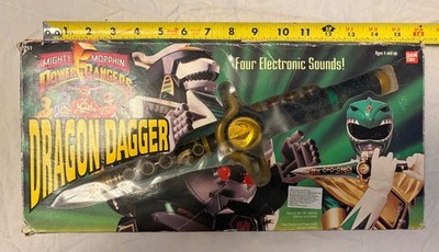 Vintage 1994 Bandi Might Morphin Power Rangers Dragon Dagger