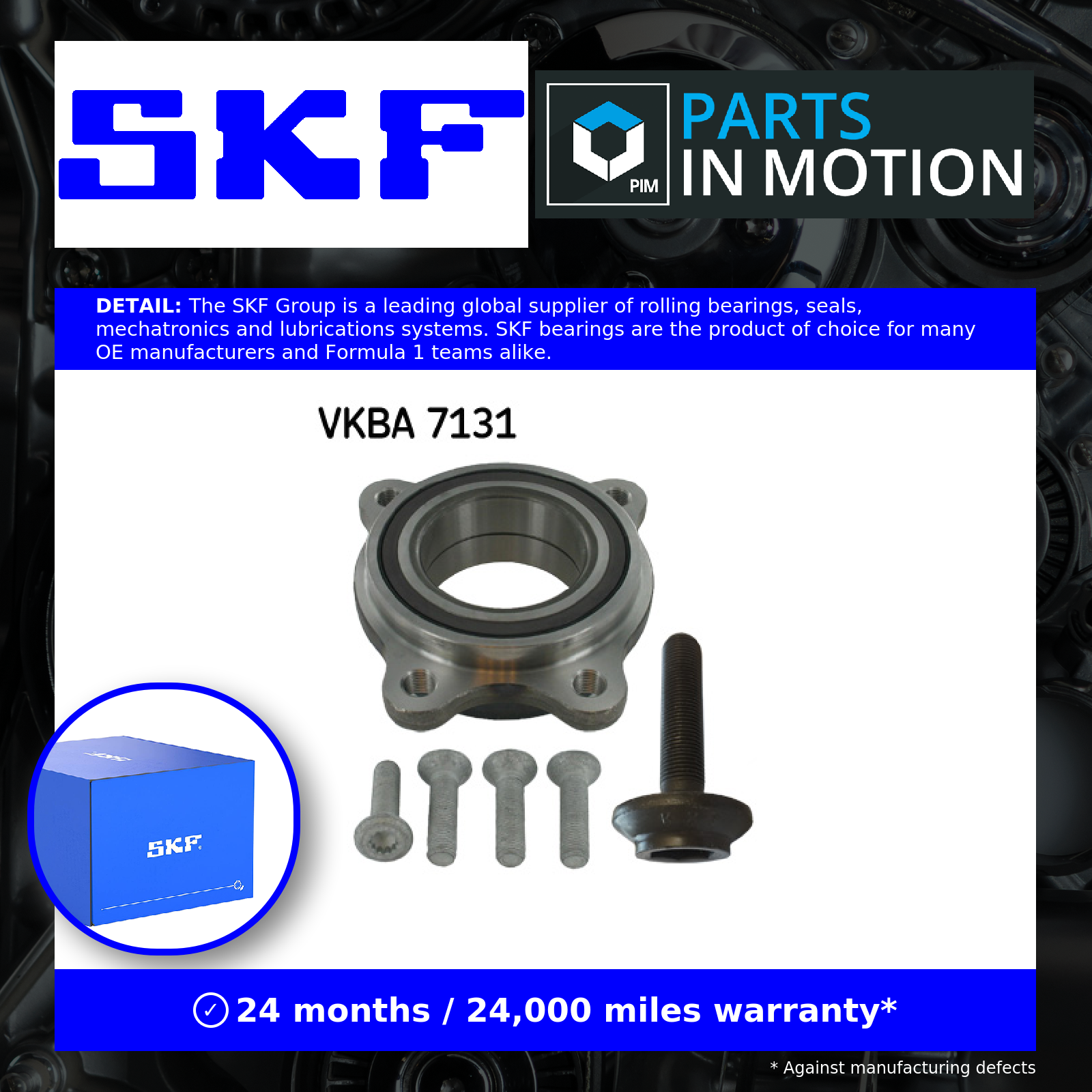 Wheel Bearing Kit fits AUDI A6 Allroad C8 3.0 2.0D 3.0D 2018 on SKF 4M0498625A - Image 7