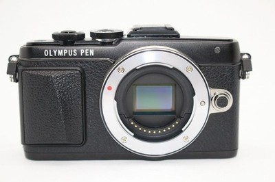 Olympus PEN Lite E-PL7 Camera Kit 14-42mm Lens Black Tested Import