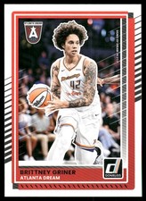 2025 Donruss WNBA Brittney Griner #62 Atlanta Dream
