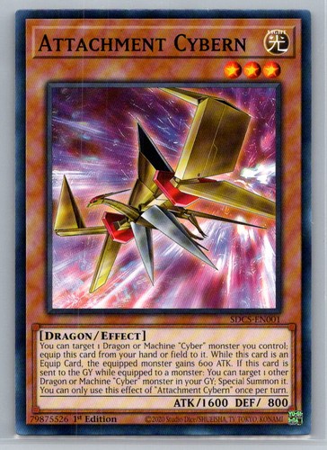 Attachment Cybern [1st Edition] SDCS-EN001 card