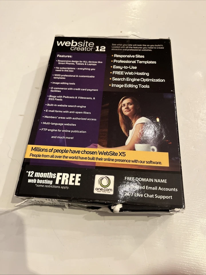 Disco Summitsoft Website Creator 12 + software de descarga Foto 2 de 2