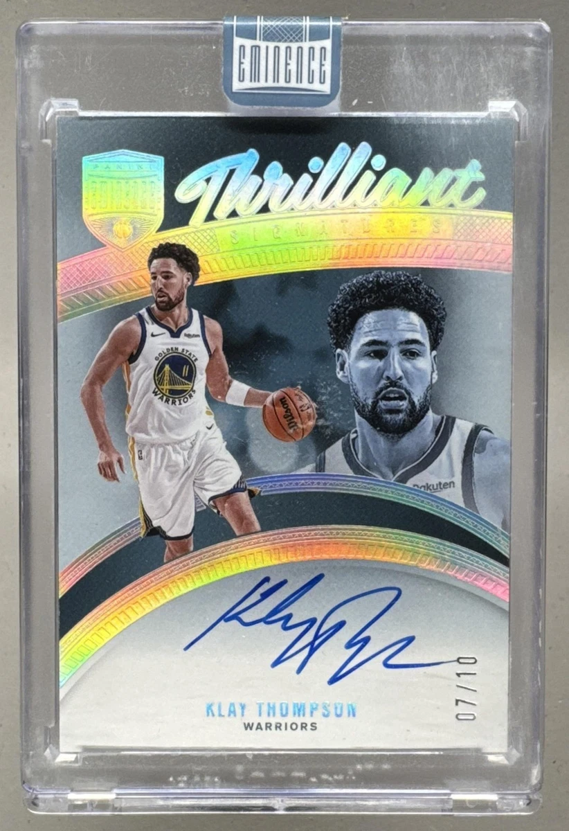 クレイトンプソン 直筆サイン 2015 panini Klay Thompson 2015-16 Panini NBA Hoops International SP #9-GSW | eBay