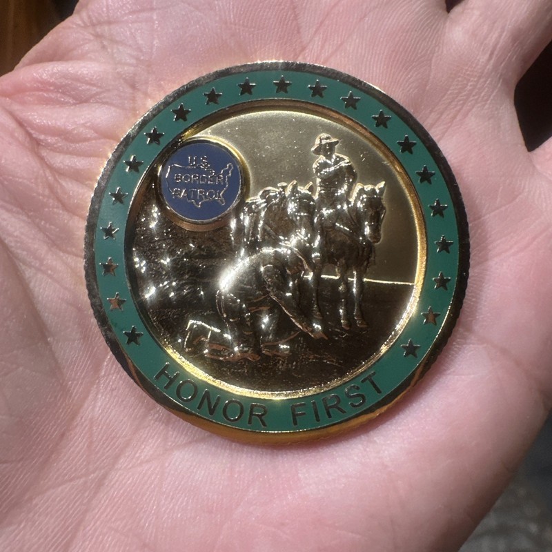 US Border Patrol Headquarters Challenge Coin 2007