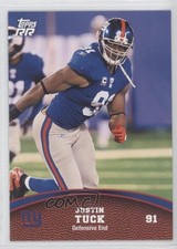 2011 Topps Rising Rookies Justin Tuck #48 0f4
