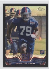 2013 Topps Chrome Black Refractor 227/299 Damontre Moore #190 0a7
