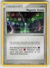 Magnetic Storm Reverse Holo 91/101 Uncommon Hidden Legends Pokemon LP