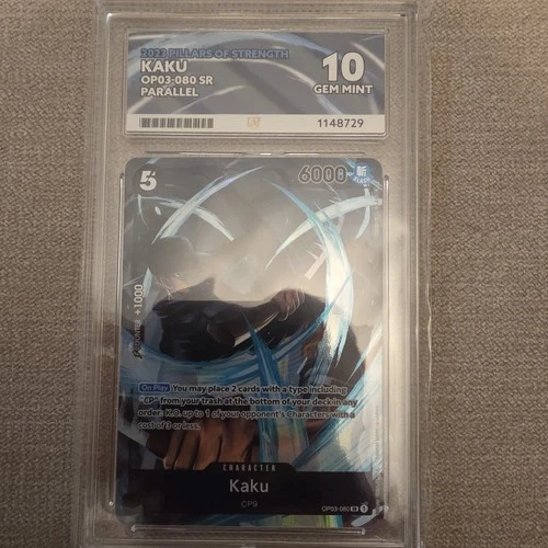 Kaku (OP03-080) (V.2) 080 ACE graded card
