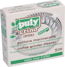 Verde Coffee Grinder Puly Grind Cleaning Crystals Detergent 150g BOX (10 x 15g)