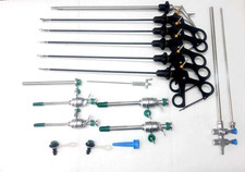 ADDLER LAPAROSCOPIC SURGERY SET LAPAROSCOPY ENDOSCOPY INSTRUMENTS 16PCS